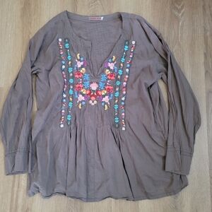 Vintage Johnny Was Long Sleeve Tunic